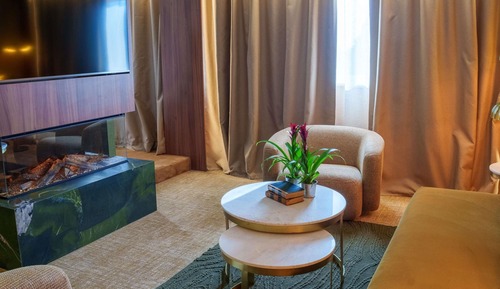 Suite, 1 King Bed with Sofa bed