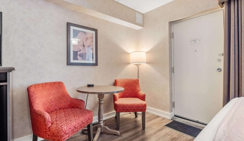 Standard Room, 2 Queen Beds, Refrigerator, Courtyard Area