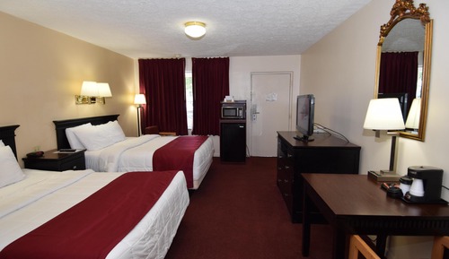 Deluxe Room, 2 Queen Beds, Smoking, Refrigerator & Microwave