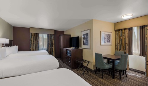 Standard Room, 2 Double Beds, Non Smoking, Refrigerator & Microwave (with Sofabed)