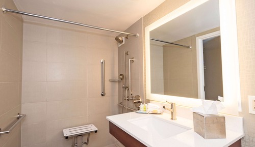 Room, Accessible, Non Smoking (Hearing Impaired/Roll-in Shower)