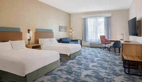 Two Queen Beds, Non-Smoking, Accessible