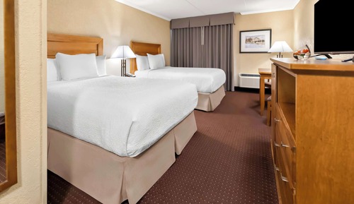 Standard Room, 2 Double Beds, Non Smoking, Refrigerator