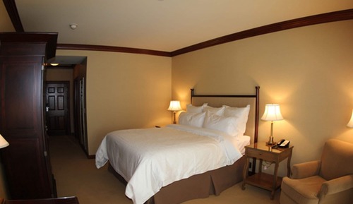 Deluxe Suite, 1 Queen Bed with Sofa bed, Garden View