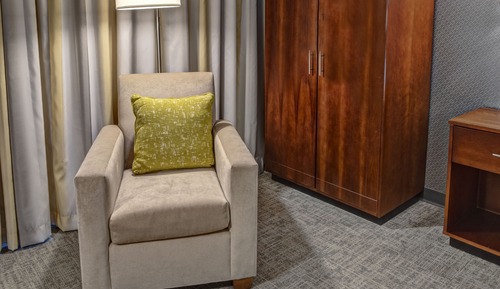 One King Bed, Non-Smoking, Roll In Shower
