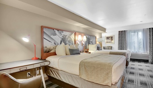 Standard Room, 2 Queen Beds, Accessible, Kitchen (Full Kitchen)