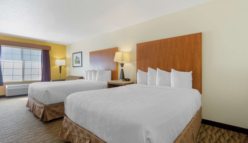 Suite, 2 Queen Beds, Non Smoking, Refrigerator & Microwave (Third bed is a Sofabed)