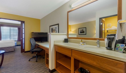 Suite, 1 King Bed, Non Smoking, Refrigerator & Microwave (with Sofabed)