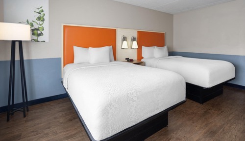 Suite, 2 Double Beds, Non Smoking, Kitchenette