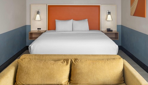 Deluxe Suite, 1 King Bed with Sofa bed, Non Smoking, Jetted Tub