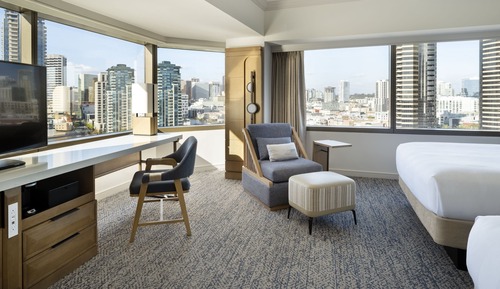 Deluxe Room, 2 Queen Beds, City View (Balcony)