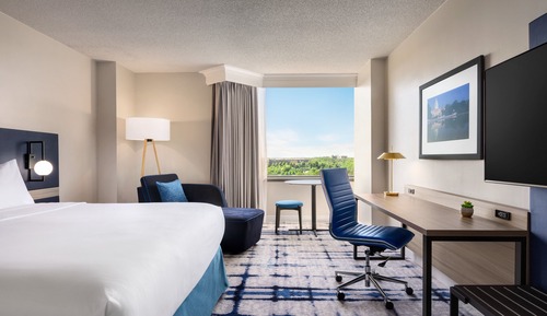 Standard Room, 1 King Bed, Mobility Accessible (Mobility, Roll-In Shower)