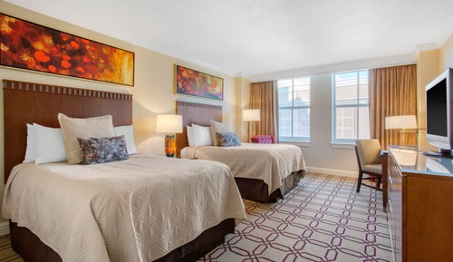 Deluxe Room, 2 Double Beds (West Tower)