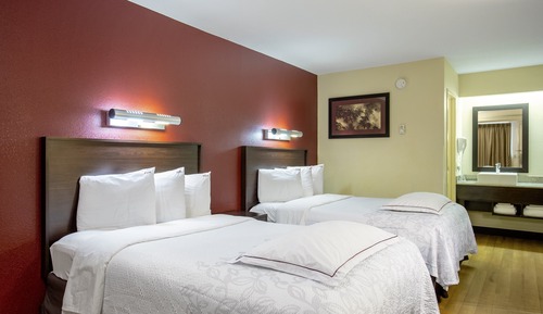 Premium Room, 2 Double Beds (Upgraded Bedding & Snack, Smoke Free)