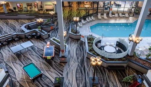 Room, 2 Double Beds, Non Smoking, Pool View