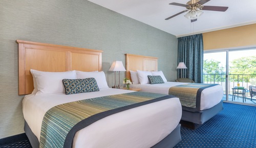 Maine Building, ocean view 2 Queen Beds with Balcony