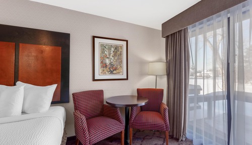 Standard Room, 2 Double Beds, Refrigerator, River View