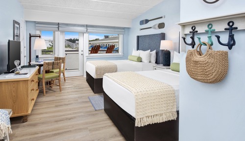 Room, 2 Double Beds, Sun Deck