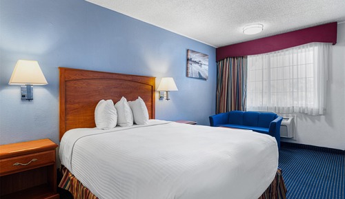 Standard Room, 1 Queen Bed, Accessible, Refrigerator & Microwave (with Single Sofabed)