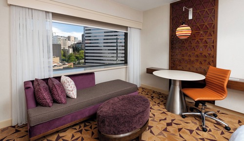 Deluxe Room, 2 Double Beds, City View (Hearing Accessible)
