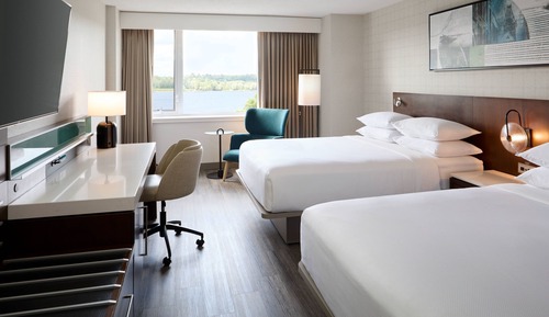 Room, 2 Queen Beds, River View