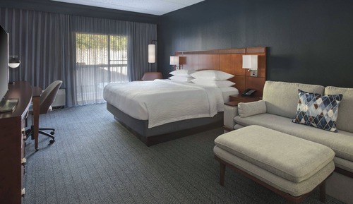 Room, 1 King Bed with Sofa bed, Courtyard View