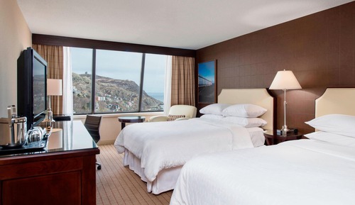 Room, 2 Double Beds, Harbor View