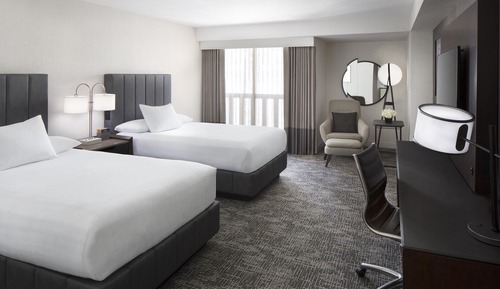 Club Room, 2 Double Beds (Regency Club Breakfast)