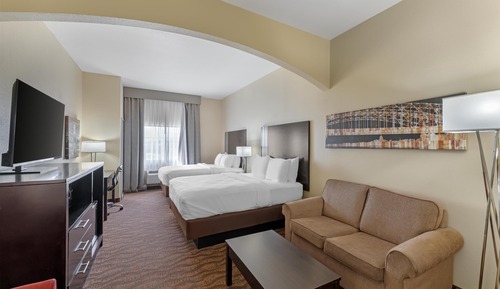 Standard Room, 2 Queen Beds, Accessible, Refrigerator & Microwave