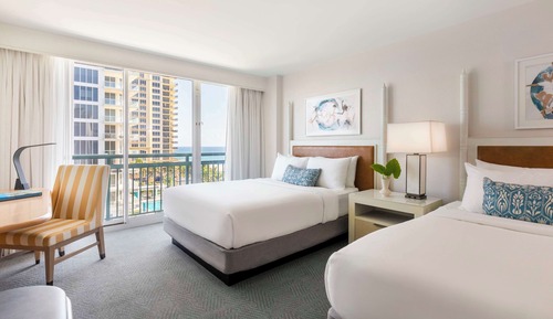 Room, 2 Queen Beds, Ocean View
