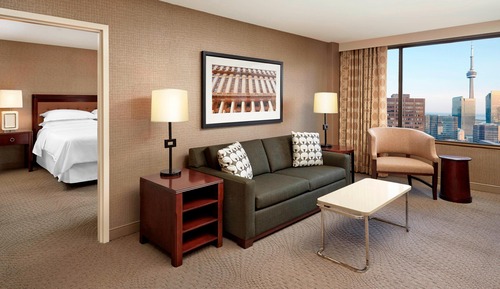 Suite, 1 King Bed with Sofa bed