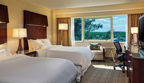 Deluxe Room, 2 Double Beds (Mobility Accessible, Roll-In Shower)