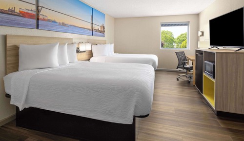 Room, 2 Double Beds, Non Smoking