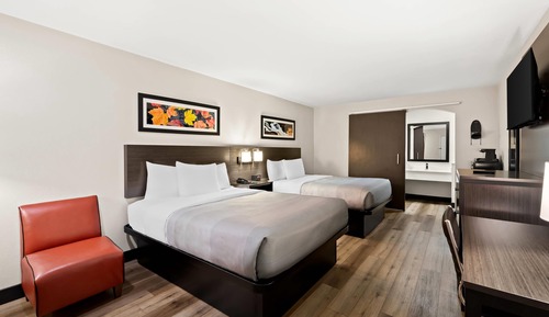 Standard Room, 2 Double Beds, Smoking