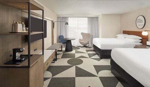 Room, 2 Queen Beds (Mobility Accessible, Roll-in Shower)