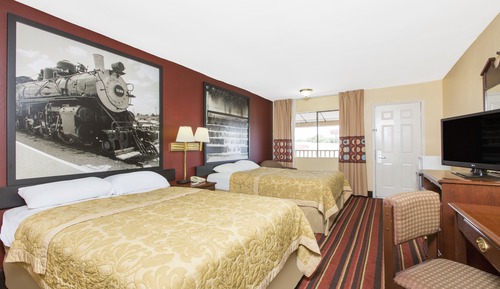 Room, 2 Double Beds, Smoking, Microwave