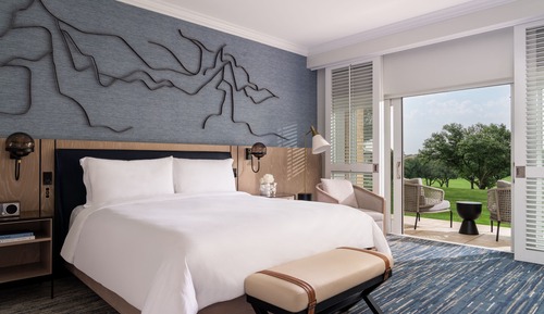 Premier Suite, 1 King Bed with Sofa bed, Golf View
