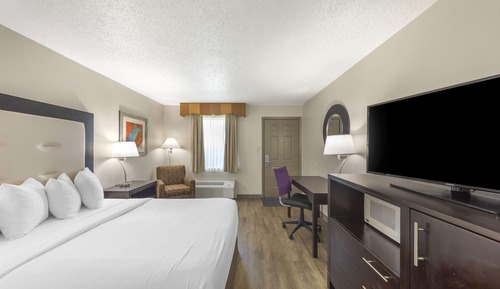 Standard Room, 1 Queen Bed, Non Smoking, Refrigerator & Microwave