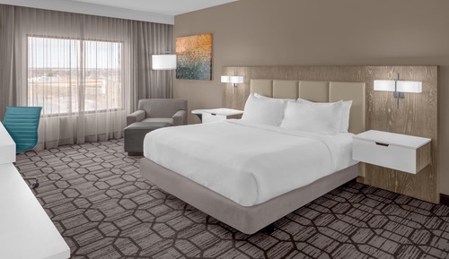 Suite, 1 King Bed (Mobility & Hearing, Roll-in Shower)