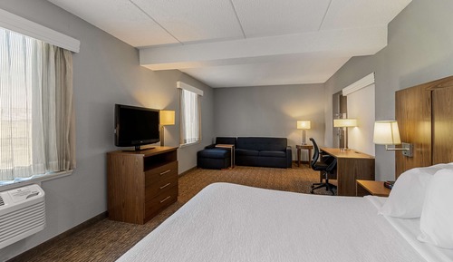 Suite, 1 King Bed, Accessible, Balcony (with Sofabed)