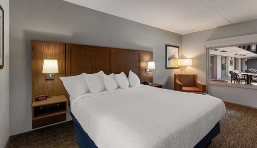 Standard Room, 1 King Bed, Accessible, Poolside