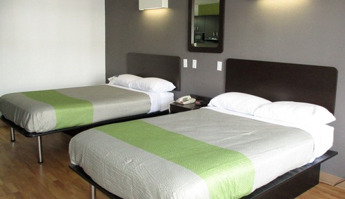 Deluxe Room, 2 Queen Beds, Smoking, Refrigerator & Microwave