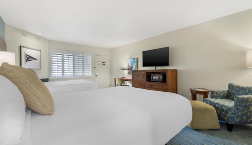 Standard Room, 2 Double Beds, Non Smoking, Fireplace