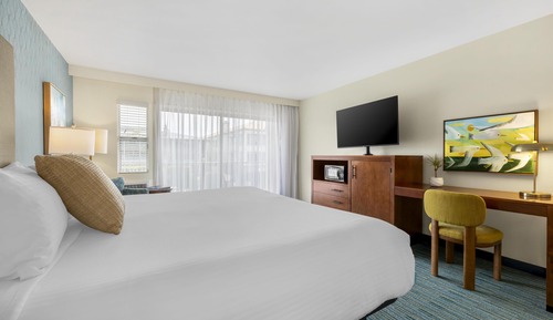 Standard Room, 1 King Bed, Balcony, Partial Ocean View