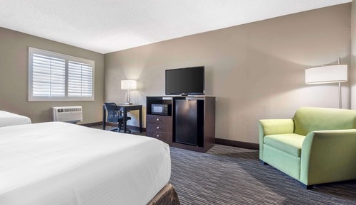 Suite, 2 Queen Beds, Non Smoking, Refrigerator & Microwave (Separate Living Room;with Sofabed)