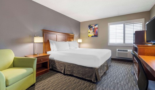 Standard Room, 1 King Bed, Non Smoking, Refrigerator & Microwave