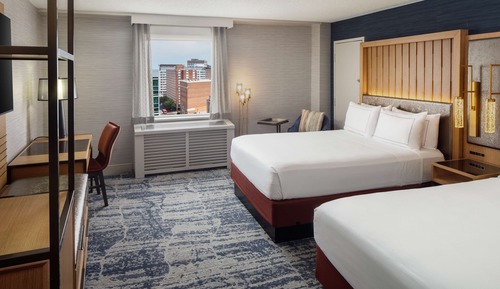 Room, 2 Double Beds, Accessible (Hearing)