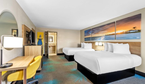 Standard Room, 2 Queen Beds, Accessible, Non Smoking