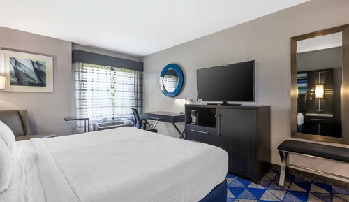 Standard Room, 1 King Bed, Non Smoking, Refrigerator & Microwave (Shower Only)