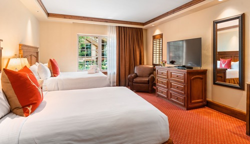 Room, 2 Double Beds, Accessible (Village View)
